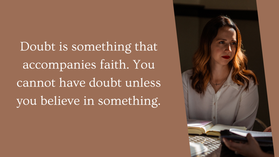 overcoming doubt and unbelief