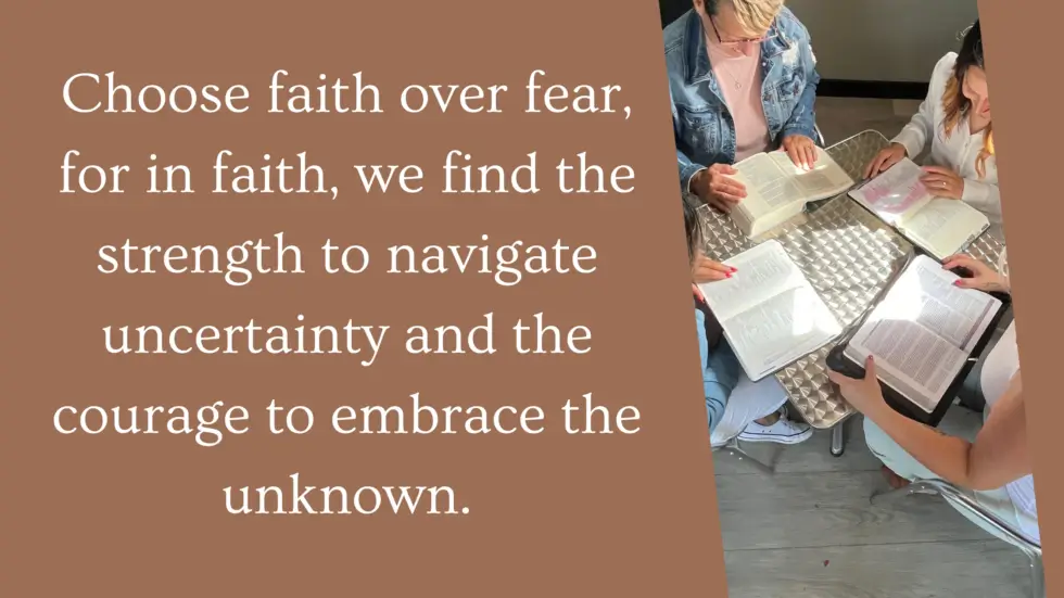 faith over fear